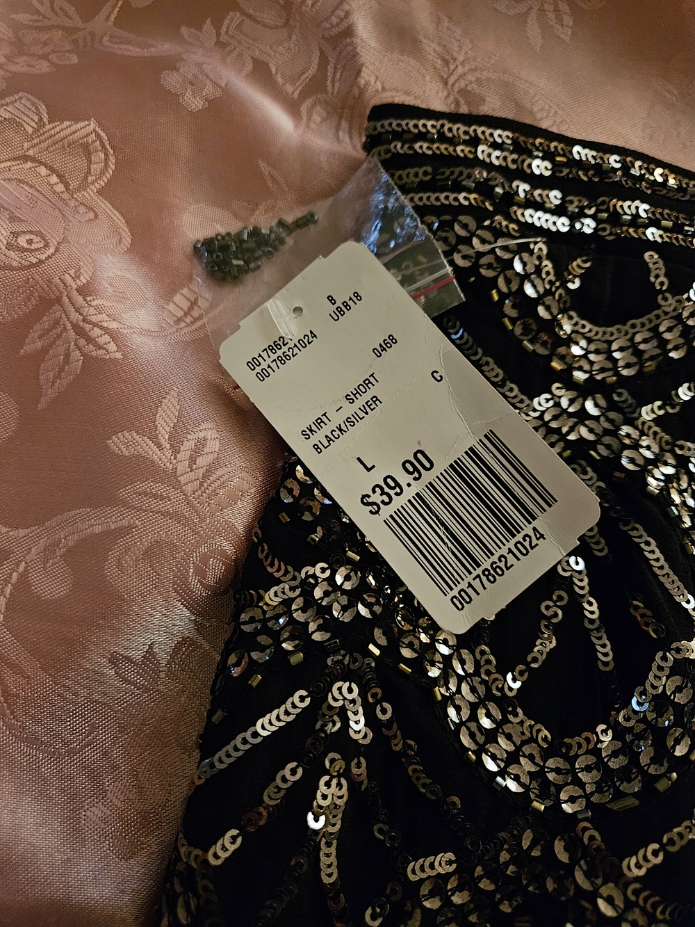 Forever 21 Black Sequin Mini Skirt - Picture 3 of 7